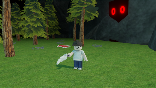 Parkour Escape: Night Forest ekran görüntüsü