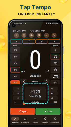 Stage Metronome with Setlist ekran görüntüsü
