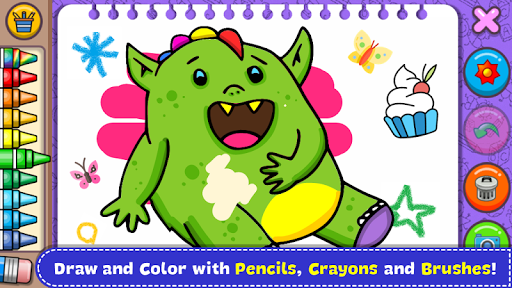 Fantasy Coloring Book & Games ekran görüntüsü