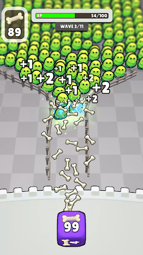 Dice vs Monsters: Boşta Oyun ekran görüntüsü