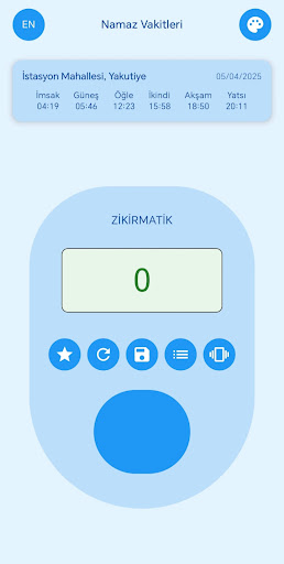 Zikirmatik-Tesbih ekran görüntüsü