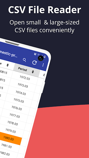 CSV File Viewer ekran görüntüsü