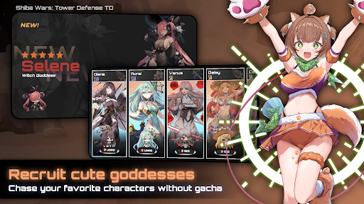 Shiba Wars: Tower Defense TD ekran görüntüsü