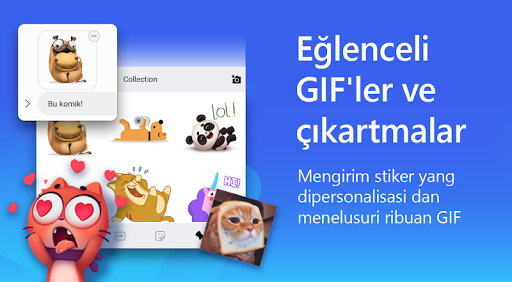 Microsoft SwiftKey Klavye ekran görüntüsü