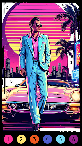 Alpha Color: Men coloring book ekran görüntüsü
