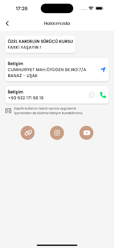 Özel Kardelen Sürücü Kursu ekran görüntüsü