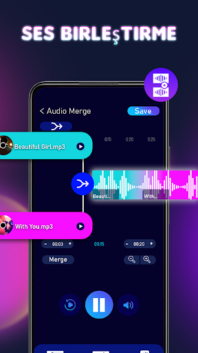 Ses Müzik Kesmek & Mp3 Kesici ekran görüntüsü