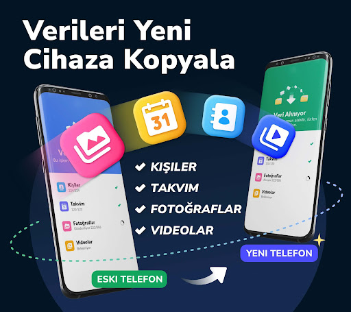 Veri Aktarma - Copy My Data ekran görüntüsü