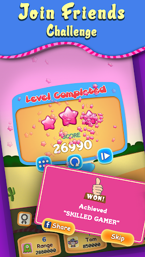 Swiped Candy Geo ekran görüntüsü