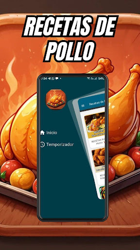 Recetas de Pollo ekran görüntüsü