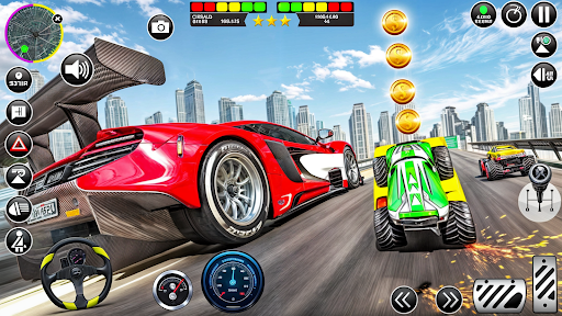 Toy Car Stunts GT Racing Games ekran görüntüsü