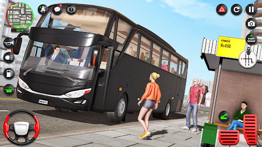 US Coach Simulator Bus Games ekran görüntüsü