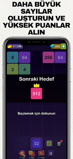 2048 Merge - Sayılar Oyunu ekran görüntüsü