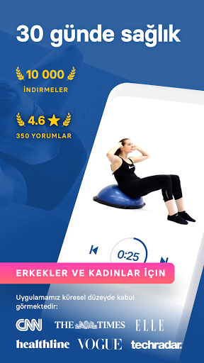 Fitify'dan Bosu Denge Eğitmeni ekran görüntüsü