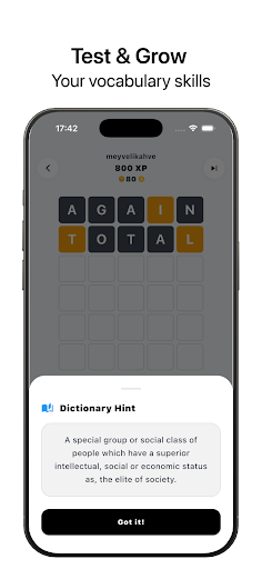 WordMe: Günlük Kelime Oyunu ekran görüntüsü