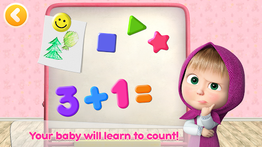 Masha and the Bear: Baby Game ekran görüntüsü