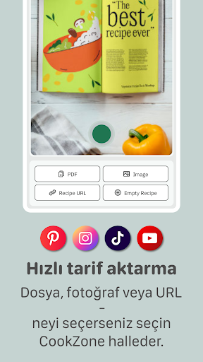 CookZone - Tarif Yöneticisi ekran görüntüsü
