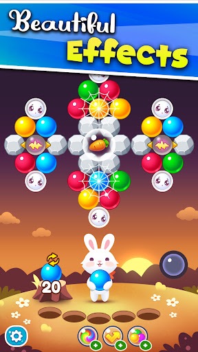 Bubble POP: Bunny King Shooter ekran görüntüsü