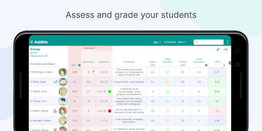 Additio App for teachers ekran görüntüsü