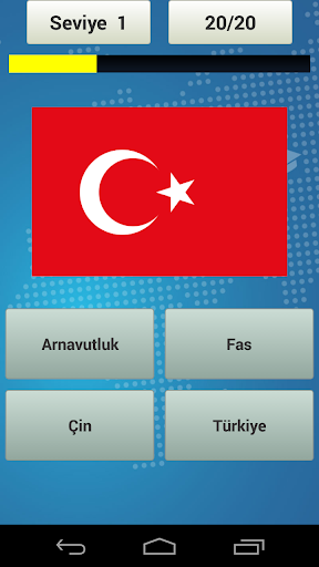 Bayraklar Coğrafya Sınav ekran görüntüsü