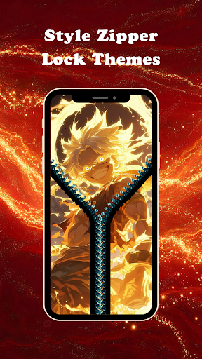 Zipper Lock Screen - Zip Style ekran görüntüsü