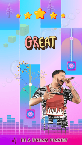 Anuel aa música juegos piano ekran görüntüsü