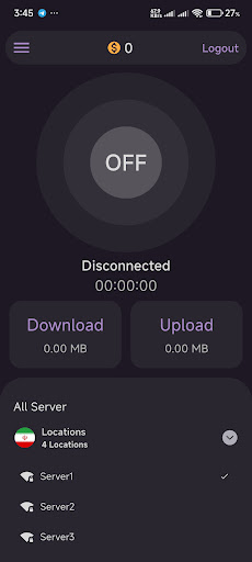 Farsi VPN ekran görüntüsü