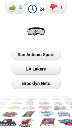 Basketbol Logo Quiz ekran görüntüsü