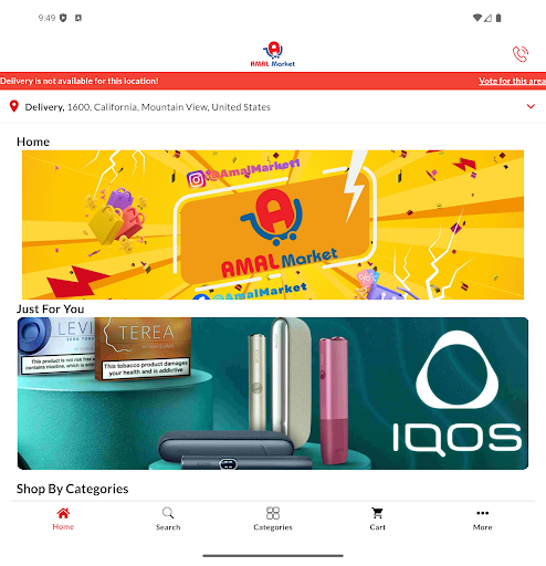 Amal Market ekran görüntüsü