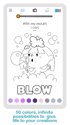 Lu's Coloring Story ekran görüntüsü