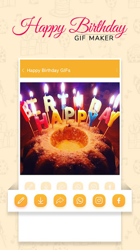 Happy Birthday Gif & Images ekran görüntüsü