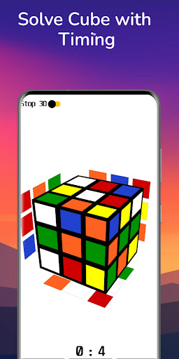 Rubik's Cube Solver - 3D Cube ekran görüntüsü