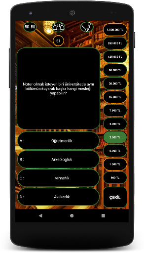 Genel Kültür Bilgi Yarışması ekran görüntüsü