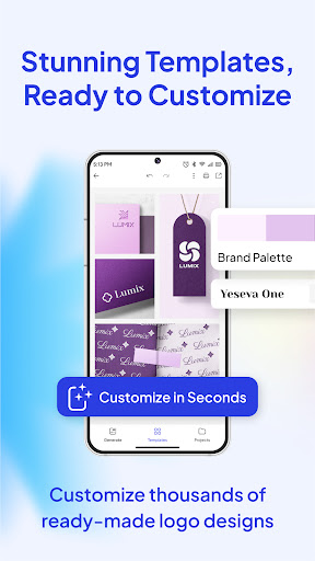 Fluer YZ Logo Yapıcı ekran görüntüsü