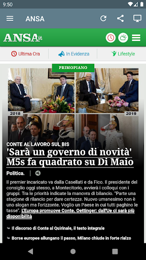 Quotidiani Italiani ekran görüntüsü