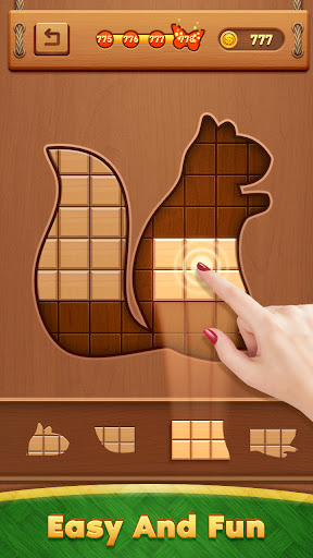Gioco di puzzle in legno ekran görüntüsü