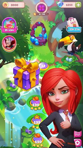 Charms of the Witch: Match 3 ekran görüntüsü