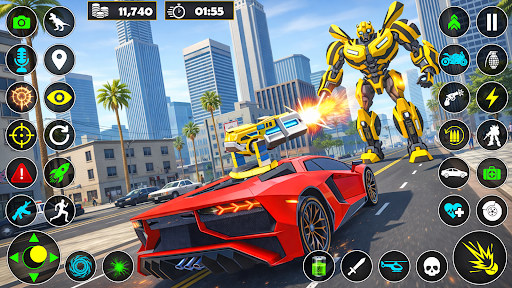 Robot Game: Transform & Battle ekran görüntüsü