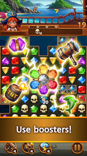 Jewels Uncharted:Match3 Puzzle ekran görüntüsü