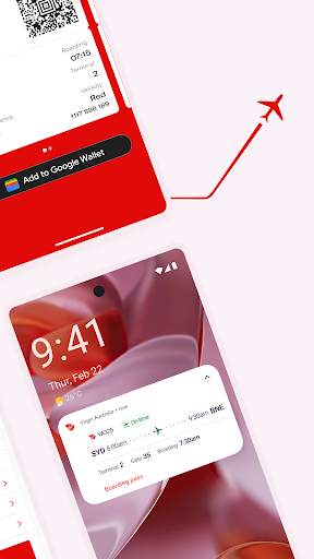 Virgin Australia ekran görüntüsü