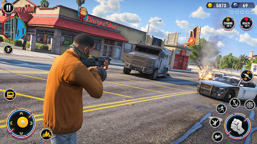 City Gangster Mafia Crime Game ekran görüntüsü