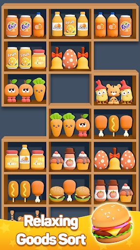Goods Trio 3D: Sorting Game ekran görüntüsü