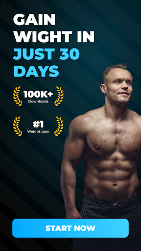 Weight Gain App for Men ekran görüntüsü