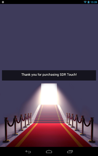 SDR Touch Key ekran görüntüsü