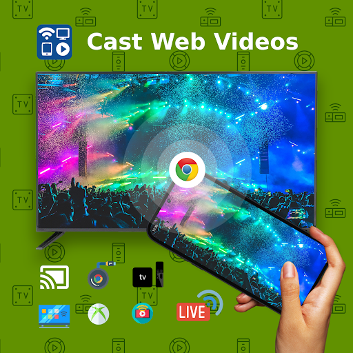 Cast to TV+ Chromecast Roku TV ekran görüntüsü