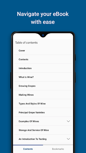 WSET eBooks ekran görüntüsü