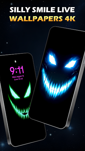Silly Smiley Live Wallpaper ekran görüntüsü