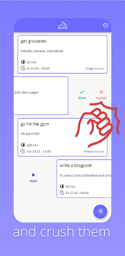 Stop Procrastinating | Focus ekran görüntüsü