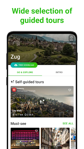 Zug Audio Guide by SmartGuide ekran görüntüsü