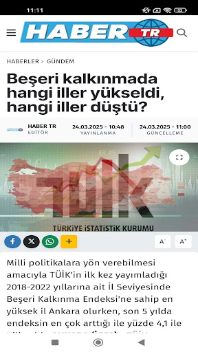 Haber TR ekran görüntüsü